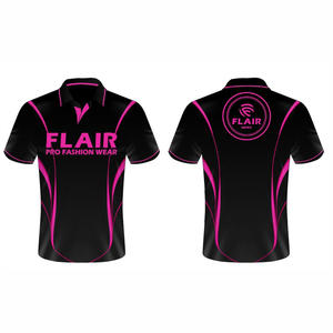 Gran oferta de algodón 100% para hombre, camiseta Polo personalizada de buena calidad, Color sólido, estilo informal, patrón, 180g, tela, peso frontal - Product Image 6