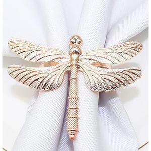 Classic Matte Gold Polished Metal Napkin Ring for Wedding and Party Stylish Dining Table <b>Decor</b> Stocked for Hot <b>Summer</b> - Product Image 5
