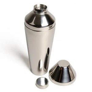 Shaker à cocktails classique en acier inoxydable, finition lisse, design étanche, parfait pour les barmans professionnels et les bars à domicile - Product Image 2