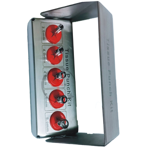 Kit de punzón de tejido Dental de precisión Kit de punzón de tejido de implante Dental de acero Instrumentos dentales para muestreo de tejido - Product Image 3