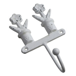 Antique White Colored Bird Design Metal Hooks and <b>Hanger</b> Wall Decoration for Hanging Clothes <b>Coat</b> Hat and Tools Design Hook - Product Image 5