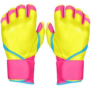 Guantes de bateo de béisbol de softbol transpirables con agarre antideslizante superventas, guantes de bateo personalizados para hombres - Product Image 6