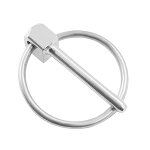 Goupille de verrouillage en acier inoxydable en forme de O, goupille de verrouillage robuste - Product Image 1