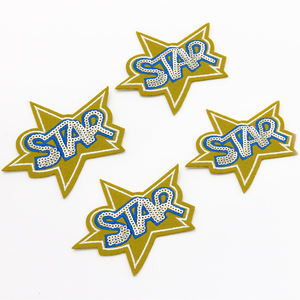 Fashion Embroidery Patches Custom Garment Embroidery Patches Made in Fabric Material for Clothes - Product Image 5