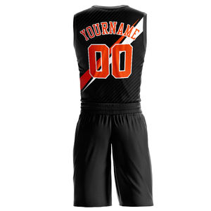 Conjunto de Uniforme de Baloncesto de Primera Calidad Totalmente Personalizable, Talla Personalizada, Material 100% Poliéster - Product Image 3