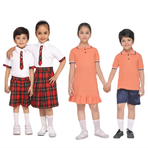 Conjunto de Uniformes Deportivos de Punto con Logotipo Personalizado de Alta Calidad para Niños y Niñas con TECIDO INTELIGENTE Impresión Digital Ecológica - Product Image 1
