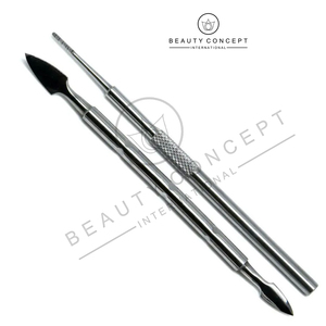 ชุดที่ดันหนังกำพร้าที่เล็บสแตนเลส5ชิ้นขายดีแนวคิดความงามที่ยั่งยืนอัตราการขายส่งทำชุดของคุณเอง! - Product Image 2