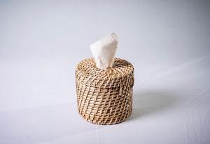 Elegant Round Rattan <b>Napkin</b> <b>Holder</b> For Contemporary Dining Room Kitchen Table And Decorative Use Wholesale From India - Product Image 5
