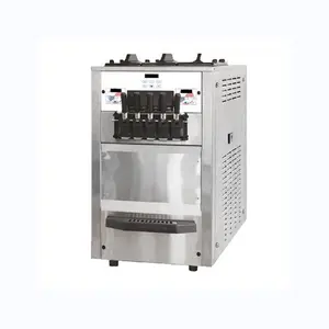 25L/hour soft ice cream machine price best mobile maker cheap ice-cream cone making machines cart for sale