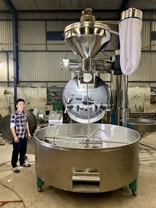 เครื่องคั่วกาแฟอัตโนมัติทำจากสแตนเลสสำหรับเมล็ดกาแฟผลิตในเวียดนามราคาไม่แพง - Product Image 5