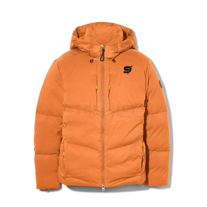 Plus Size Hooded Canvas <b>Men</b> Puffer Winter <b>Jacket</b> Streetwear Eco-Friendly <b>Lightweight</b> Front Logo <b>Jacket</b> <b>for</b> <b>Men</b> - Product Image 1
