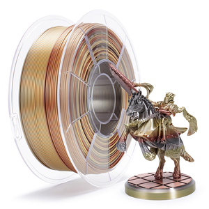ZIRO 3D PLA stampante filamento <span class=keywords><strong>Ember</strong></span> 1.75mm gradiente setoso colorato 3D PLA filamento per FDM/FFF aste di plastica - Product Image 2