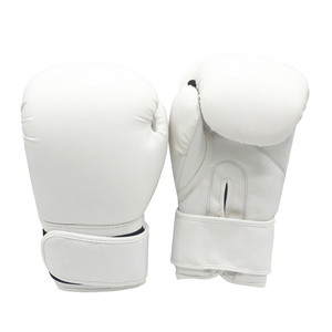 Gants de boxe en PVC personnalisés avec logo, nouvelle vente chaude 2025, respirants, taille personnalisée, fabrication bon marché, couleur haute qualité, gants d'arts martiaux à lacets - Product Image 1