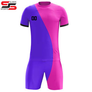 Professional Blue Soccer Uniforms <b>Sets</b> for Kids Custom Orange White Jersey Soccer <b>Sets</b> - Product Image 5