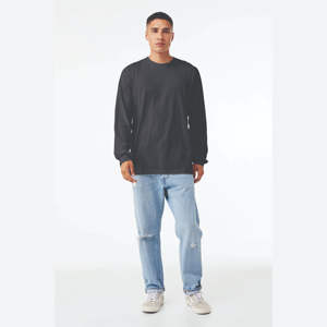 Camisetas de Hombre al por Mayor de Poliéster/Algodón con Cuello Redondo, Anti-Pilling, Holgadas, Manga Corta, Logotipo Personalizado, Jersey Sólido de Alta Calidad - Product Image 4