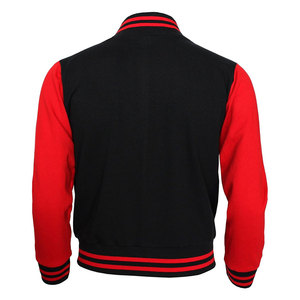 Chaqueta Bomber Personalizada Talla Grande 2025 para Hombre, Chaqueta Deportiva Bordada con Tela de Lona de Alta Calidad y Cuello Alto - Product Image 2