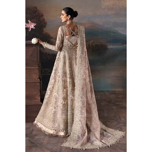 Robe de mariée de luxe Afrozeh Brides 2025 Clara 582-TC-1369, robe de bal vintage sirène, matériaux personnalisables, couleur poudre - Product Image 4