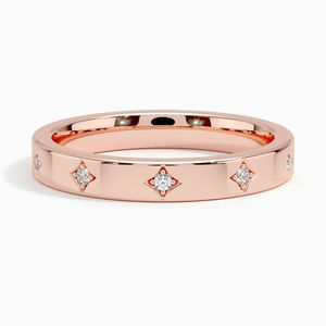 Anillo Clásico de Plata de Ley 925 con Diamante Moissanita de Corte Redondo para Boda, Compromiso, Fiesta o Aniversario, Regalo para Mujer - Product Image 5