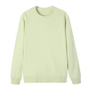 Sudadera de Cuello Redondo Extra Grande con Logotipo Personalizado Bordado para Niños, Hombres y Mujeres, Tejido de Algodón Grueso, Suministro ODM - Product Image 1