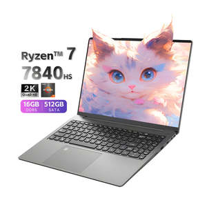 หน้าจอขนาดใหญ่15.9นิ้วแล็ปท็อปสำหรับเล่นเกม Intel I9 144Hz 1366x768 16GB DDR5 512GB SSD แป้นพิมพ์ภาษาอังกฤษแบบพกพาปลั๊ก US - Product Image 1