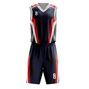 Uniformes de Baloncesto Impresos de Diseño Personalizado de Primera Calidad, 100% Poliéster, Secado Rápido, Transpirables, Ropa Deportiva al Por Mayor - Product Image 2