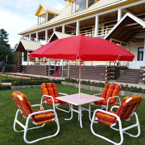 เก้าอี้พีวีซีกันน้ำสไตล์มินิมอลสำหรับเฟอร์นิเจอร์กลางแจ้งในสวน - Product Image 1