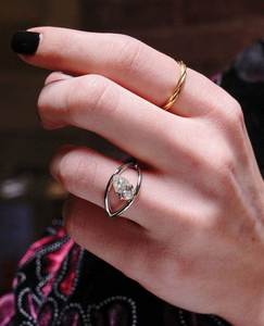 Anillo de Compromiso con Diamante Cultivado en Laboratorio, Corte Brillante, CVD, Oro Blanco Sólido de 14K, Joyería Fina, Anillo Solitario para Mujer, Diamante Creado en Laboratorio - Product Image 3