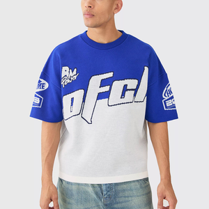 Camisetas de Hombre al por Mayor, Diseño Nuevo, Estilo Urbano, Manga Corta, Transpirables, de Alta Calidad, 100% Algodón Peinado - Product Image 1