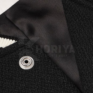 Chaqueta con estampado personalizado de diseño superior para hombre, chaqueta universitaria transpirable de escuela secundaria con cuello levantado para invierno - Product Image 6