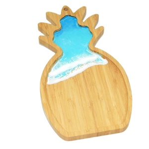 Hermosa Tabla de quesos con forma de manzana de pino, madera con mango de Metal, barra para el hogar, corte de madera, verduras y queso para Cocina - Product Image 1