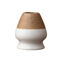 Support pour fouet à thé en céramique et support pour brosse à thé matcha, style japonais, accessoires de cérémonie du thé Dehua, modèle FDF224530