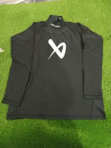 Professional Polyester Reinforced Breathable Quick Dry Ice Hockey Inner Shirt Cut Proof Neck Protection Long Sleeve Compression - Product Image 3