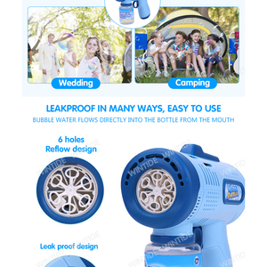 Pistola de Burbujas Automática Unisex de Plástico ABS para Niños, Producto al por Mayor OEM/ODM - Product Image 5