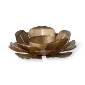 Soporte de candelita de metal pulido con forma de mano para centros de mesa de habitación diseño elegante para eventos especiales venta - Product Image 3