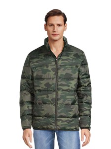 Veste d'hiver matelassée pour hommes de dernière qualité matelassée à col montant en toile grande taille compressible S-3XL tailles High Street grand manteau pour hommes - Product Image 4