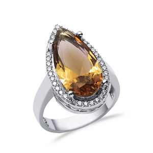 แหวนพลอยซัลทาไนต์รูปหยดน้ำตาสุดหรูอัญมณีเปลี่ยนสีขนาดใหญ่ชุบโรเดียมดีไซน์หรูหราขายส่งเครื่องประดับเงินสเตอร์ลิงสำหรับ925 - Product Image 3