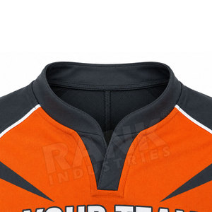 High Quality Rugby Jerseys Customized Team Name New Design Quick Dry Sportswear Rugby Jerseys - Product Image 6