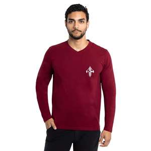 Chemise à manches longues pour homme en coton 100% de haute qualité, col rond, tendance, nouvelle tendance, service OEM/ODM par RIVIAN ATLANTIC - Product Image 1