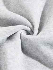 Pull à capuche pour hommes 100% coton à manches longues doublé polaire Logo personnalisé coupe confortable Style Streetwear OEM ODM - Product Image 4