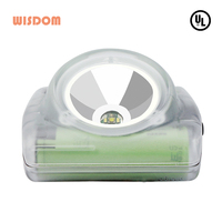 Lampe frontale sans fil WISDOM 4A avec fonction de banque d'énergie et certification connexe