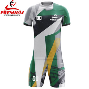 Personalizado Club Fútbol Jersey Traje Nuevo Diseño Transpirable Fútbol Desgaste Adulto Equipo Uniforme Fútbol Kits Sublimación Fútbol Jersey - Product Image 4