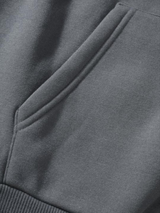 2025 Streetwear unisexe personnalisé sans ourlet sweat à capuche bouffée impression pantalons de survêtement évasés et ensembles de sweat à capuche fabricant Baggy survêtements - Product Image 6