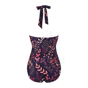 Traje de baño de nailon sin mangas estirable pedido a granel aceptado calidad de exportación mujeres traje de baño OEM y ODM disponible - Product Image 3