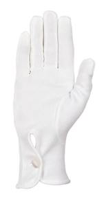 Gants maçonniques brodés d'église en coton blanc respirant et confortable pour l'extérieur Vente en gros de taille personnalisée - Product Image 6