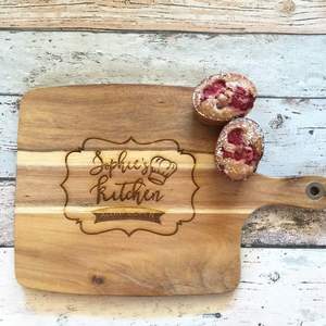 Tabla de cortar de madera de la mejor calidad con colores y tamaños personalizados para servir y cortar verduras y frutas - Product Image 2