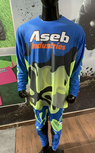 Pantalones y Jersey de Motocross con Diseño Sublimado Personalizado, Uniforme de Carreras Todoterreno de Alta Calidad, Unisex - Product Image 2