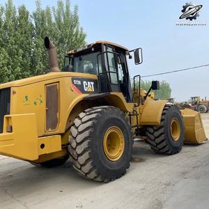 Chargeuse sur pneus Caterpillar 972H d'occasion, 25 tonnes, godet de 4 m³, marque japonaise d'origine, construction, faible nombre d'heures, certifiée CE, d'occasion - Product Image 4