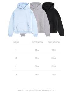 Blank Oversized Hoodie premium 100% Cotton Wholesale Blank Oversized Hoodie Unisex Heavyweight <b>Streetwear</b> - Product Image 6