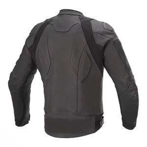 New Stylish Custom Made High Quality Unisex Motorbike Leather Jacket Plus Size Windproof Breathable - Product Image 6