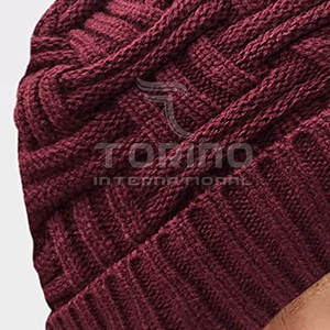 หมวกบีนนี่ขน100% ขนสัตว์บีนนี่มาใหม่หมวกกลางแจ้งสำหรับใช้ - Product Image 6